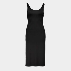 Alice + Olivia James black sheath dress